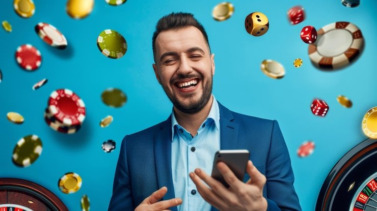 Ilustrasi tampilan mobile dan desktop batara88 dengan grafis neon modern dan gaya e-sport