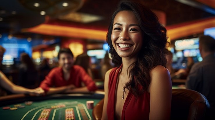 Pemain menggunakan fitur chat langsung dalam Live Casino batara88
